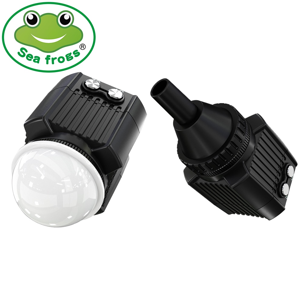 Seafrogs ߿  ,  ׼ ī޶  ޴, 40 跮 , Sube ̺  LED , 2000LM
